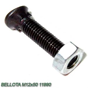Болт потай с квадрат подголовн. овальной головкой  BELLOTA М12х50 11990 ШТ М12х50 11990 ШТ - фото 36999