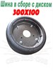 300х100 Шина в сборе с диском 300х100 - фото 37818